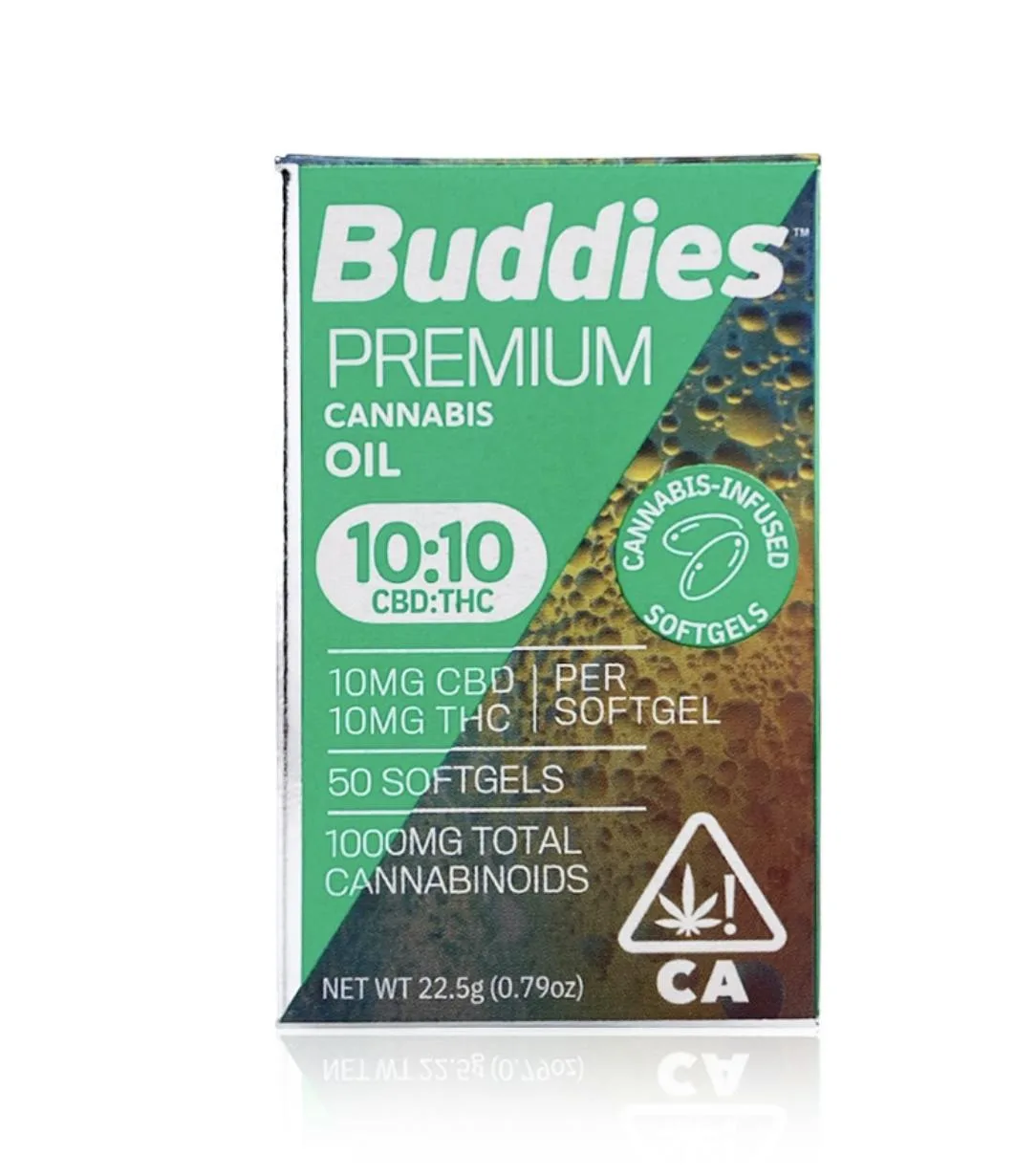PCO THC Softgels | 50mg | 20ct Bottle | 1000mg