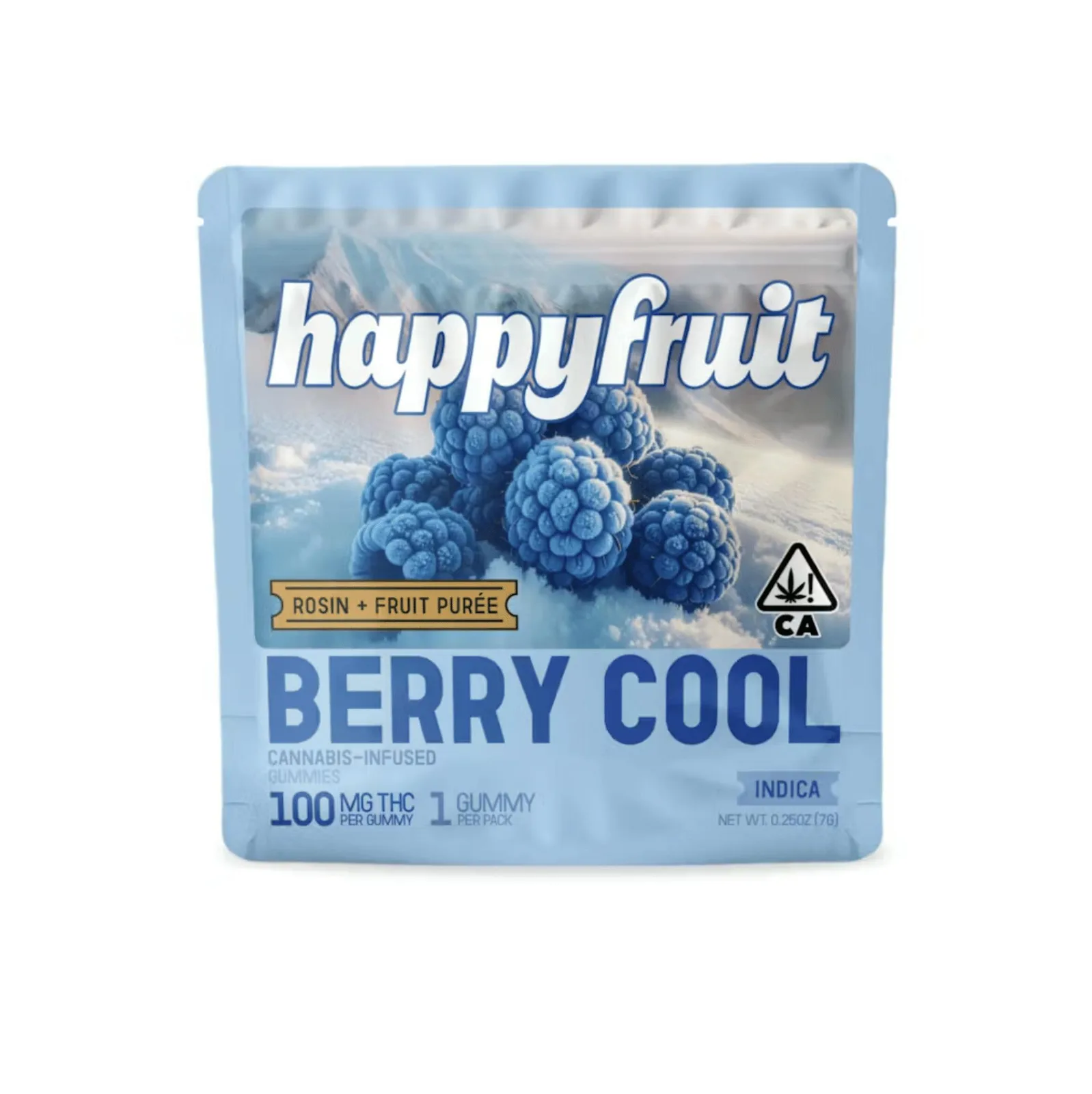 Happy Fruit - Berry Cool Rosin Gummies