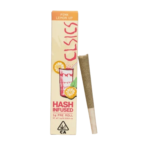 Pink Lemon Up - 1g Hash Infused Pre Roll