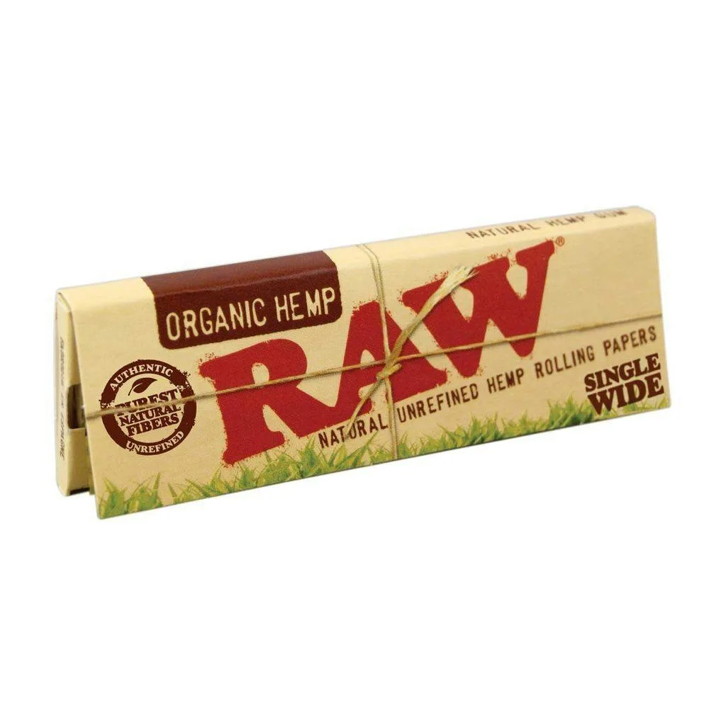 Raw - Organic Hemp Single Wide