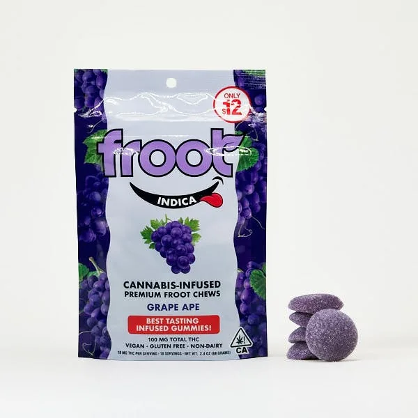 Froot - Gummies - Grape 100mg