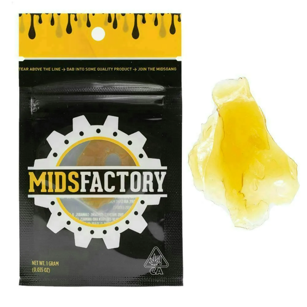 MidsFactory - Grapefruit Gas (S) Shatter 1g * EVERYDAY* - Purple Cheesecake (I)
