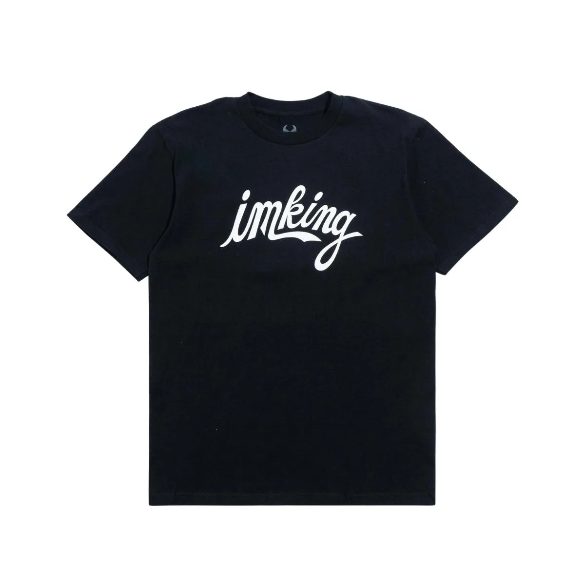 IMKING Apparel | Black Cursive Tee | Medium