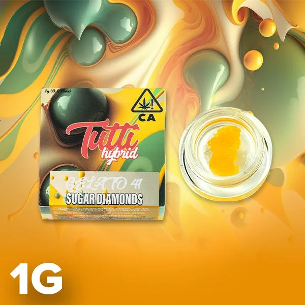 Tutti - 1g - Live Sugar Diamonds - Hybrid - Gelato 41
