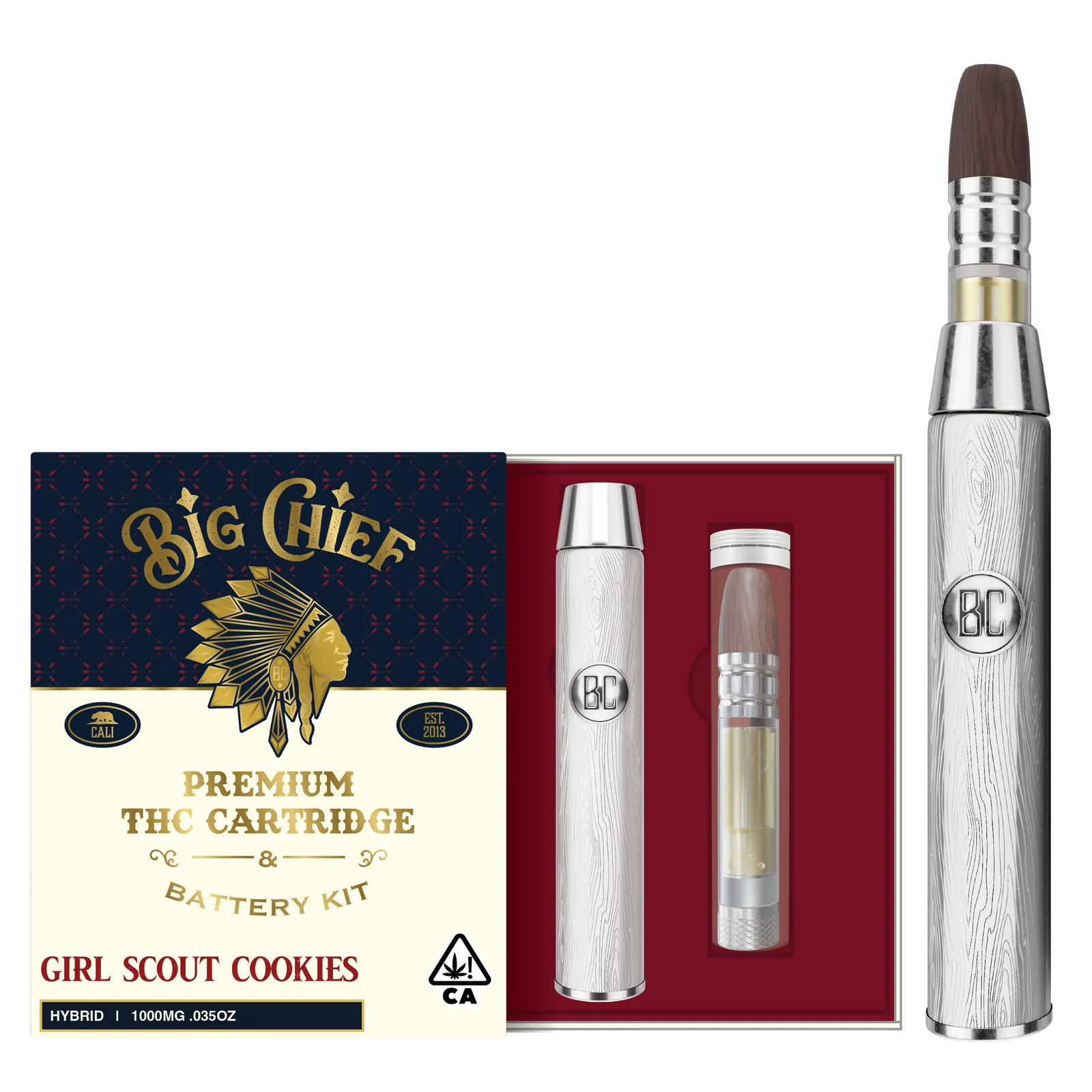 GIRL SCOUT COOKIES - 1G THC Cartridge & Battery Kit All-In-One