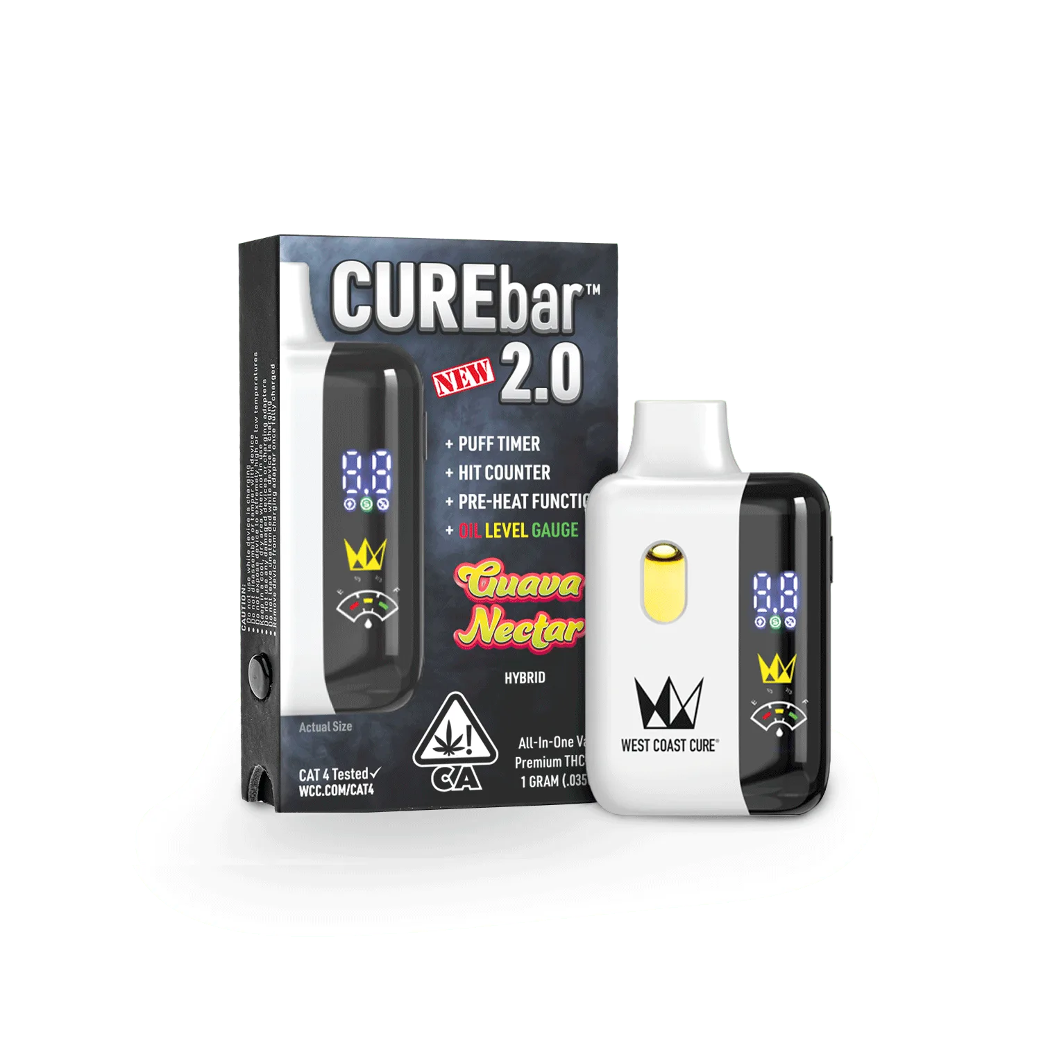 West Coast Cure - Guava Nectar - 1G AIO CUREbar 2.0 - 1 g