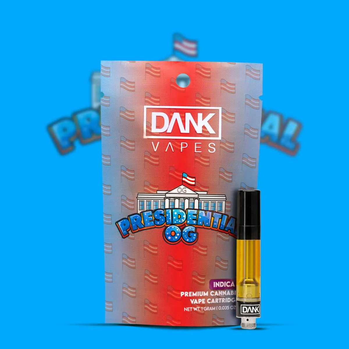 PRESIDENTIAL OG - 1G PREMIUM VAPE CARTRIDGE