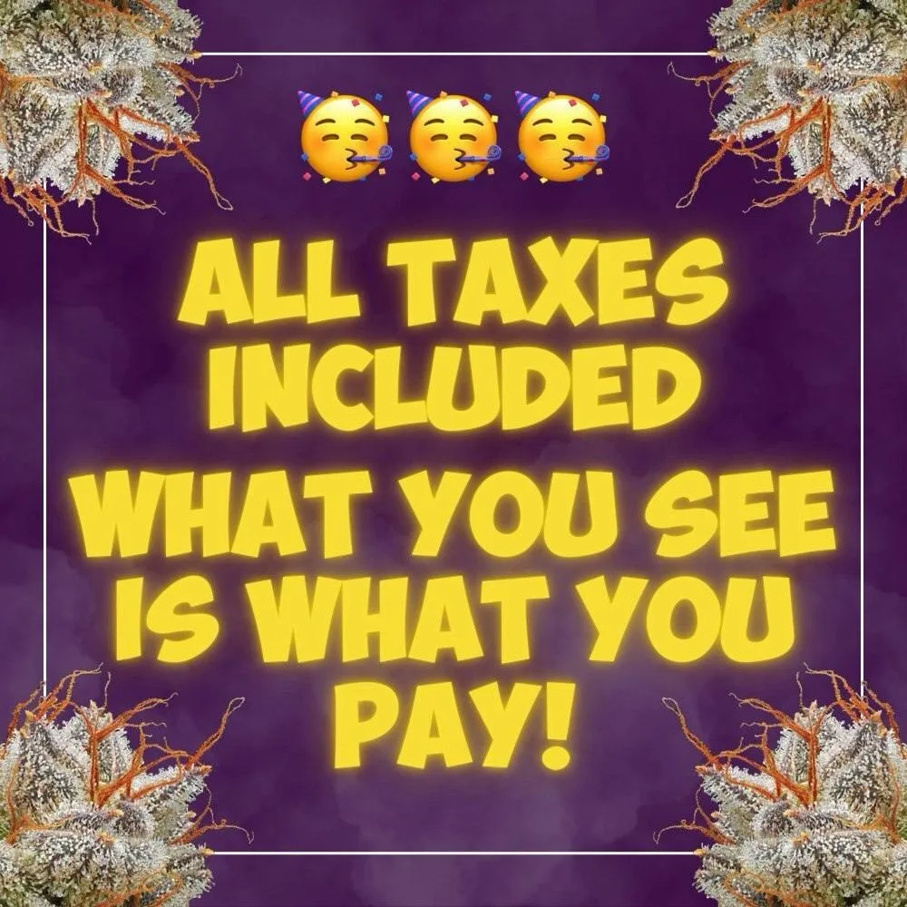 All taxes included!