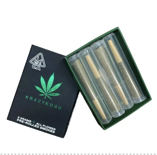 KRAZYKUSH 4 pack pre-rolls (.5g each)