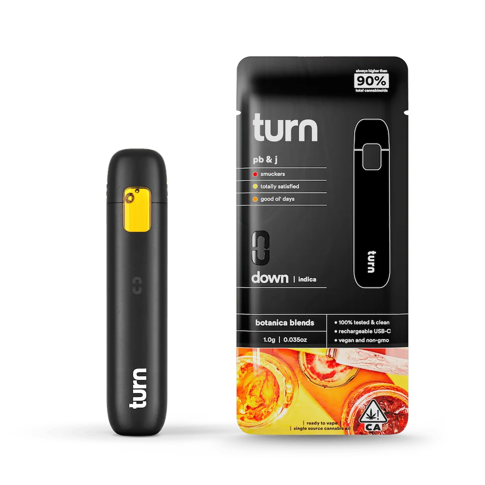 turn | PB & J | Disposable | 1g