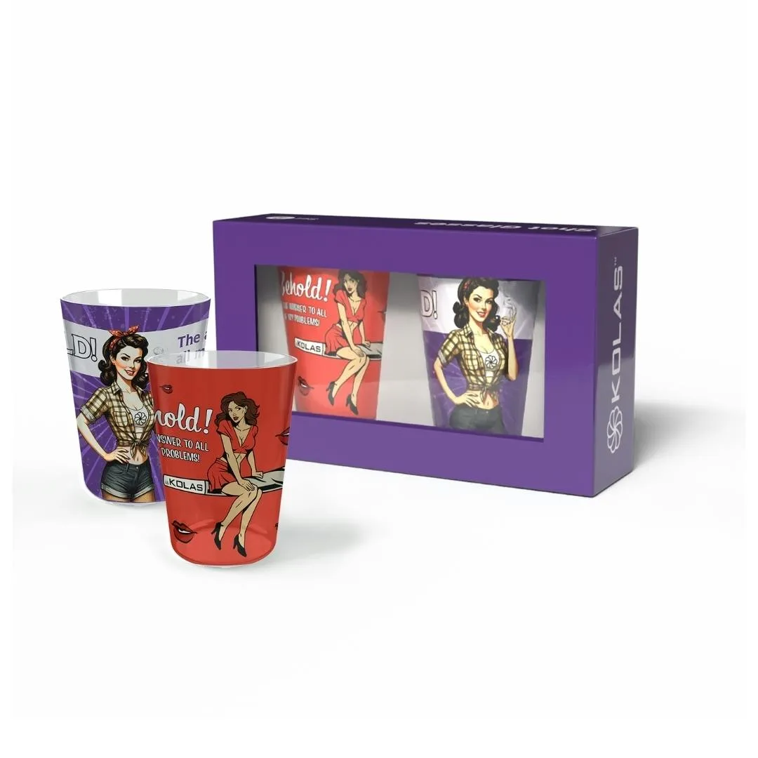 Kolas Branded Shot Glass Gift Set