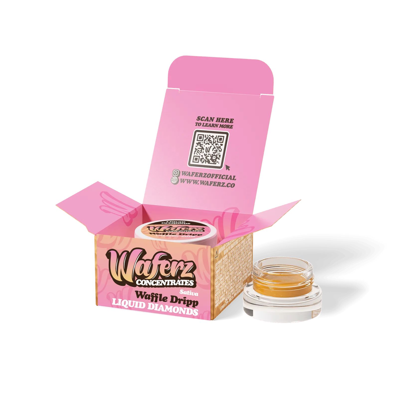 Waferz Liquid Diamonds: Waffle Drip - 1G