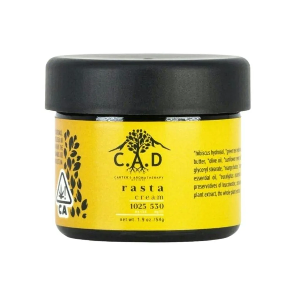 RASTA PAIN CREAM 2OZ - CARTER'S AROMATHERAPY DESIGNS