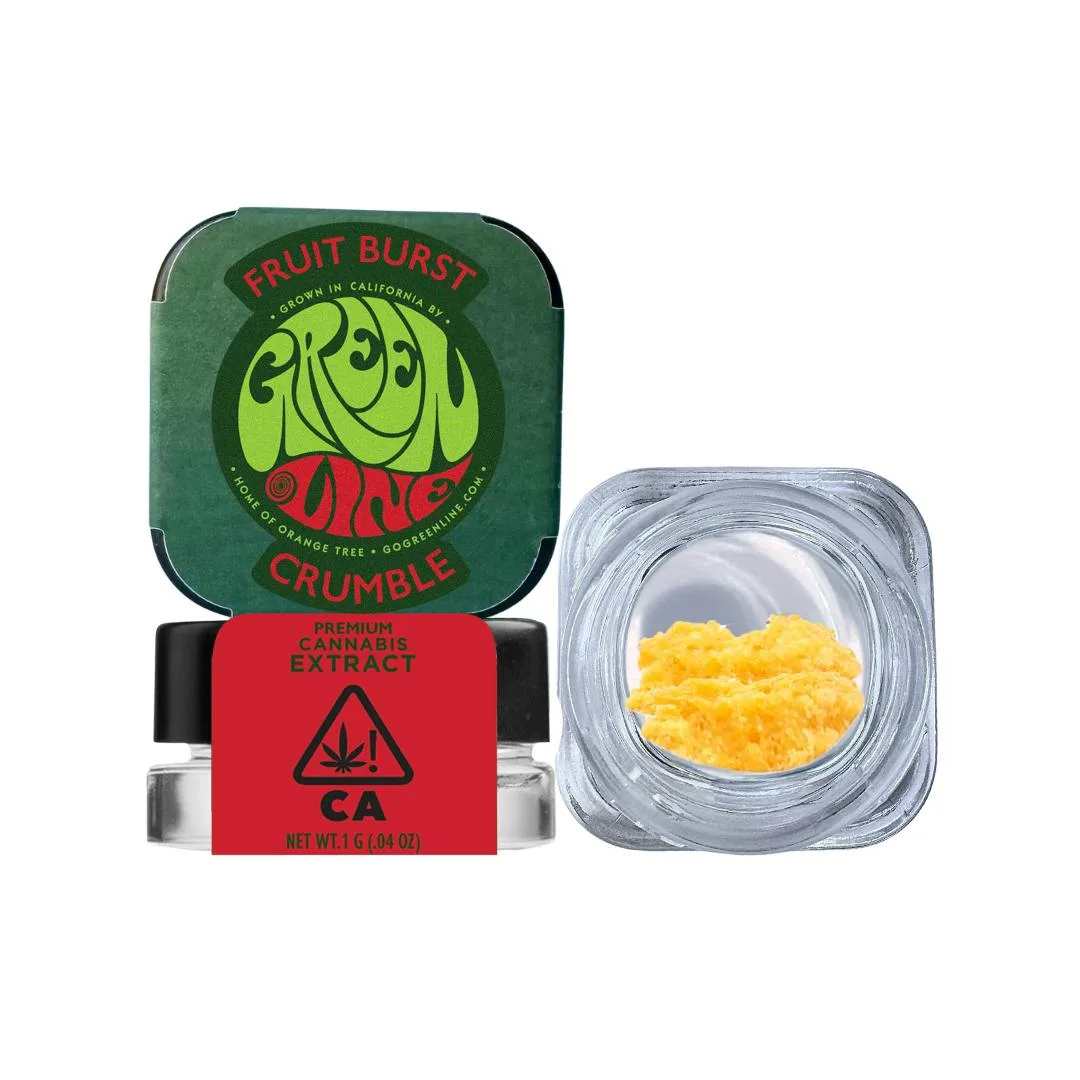 Greenline | Fruit Burst | Crumble | Concentrate | 1g