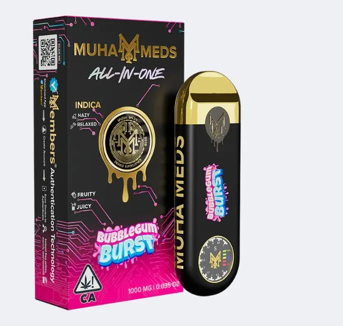 Bubblegum Burst 2g All-In-One Vape - Indica