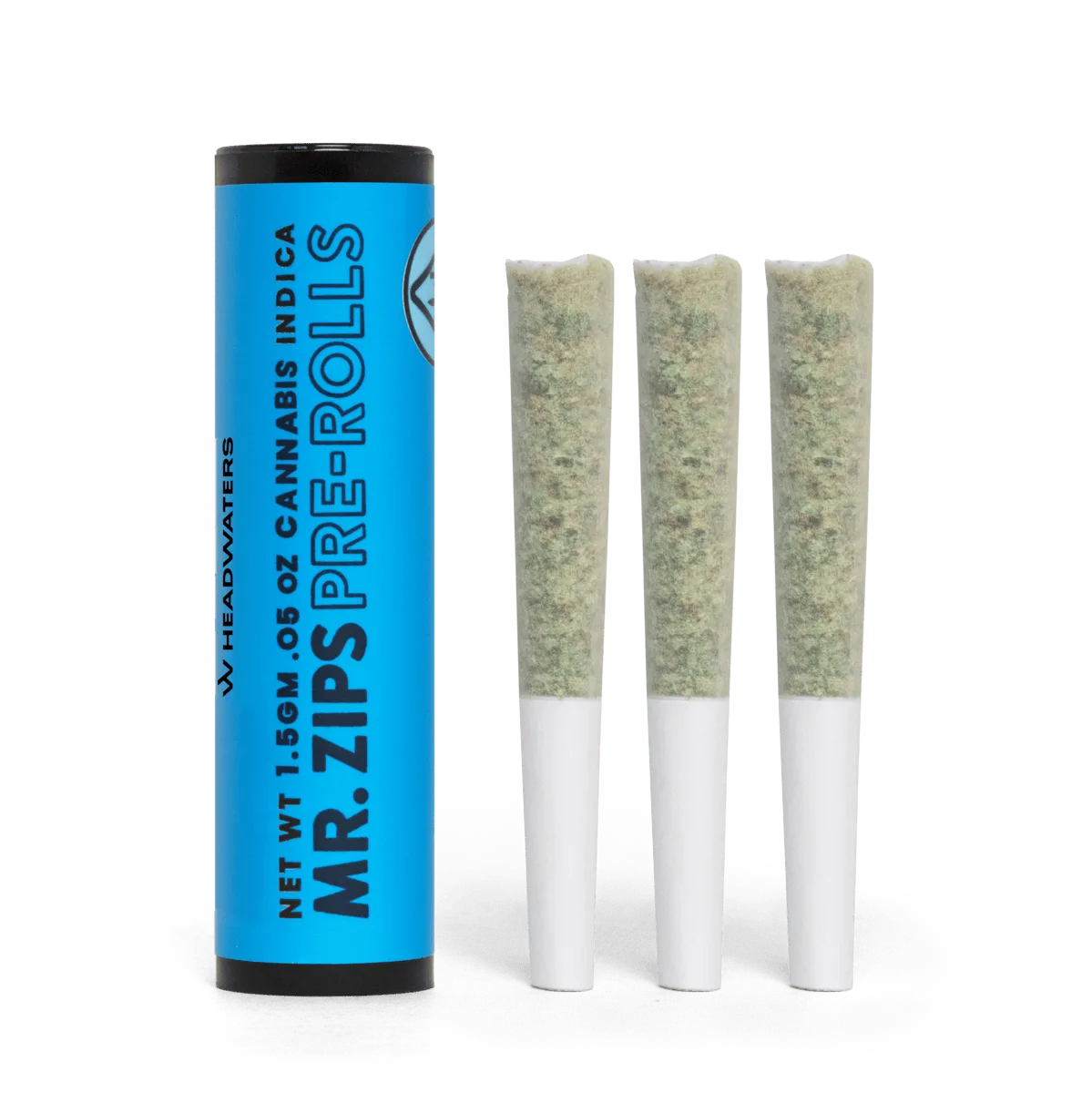 MR. ZIPS | Space Rocks | Indica | Pre-Roll | 3-Pack 0.5g