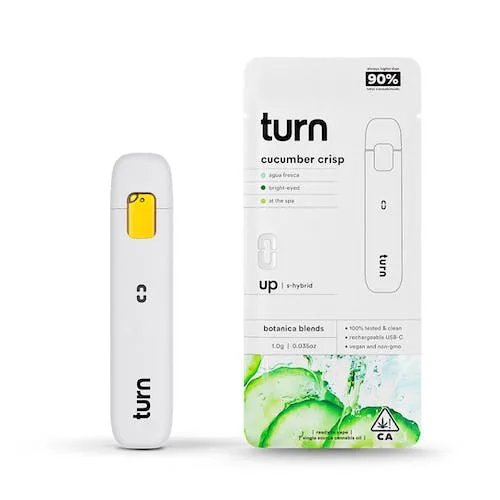 turn | Cucumber Crisp | Disposable | 1g