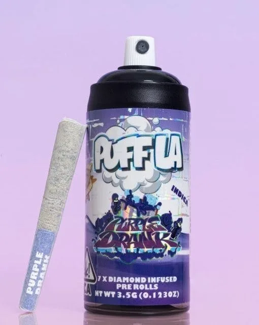 PURPLE DRANK - DIAMOND INFUSED - PRE-ROLLS