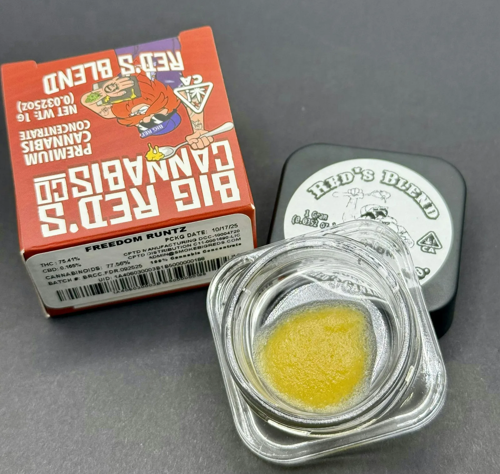 Big Reds Cannabis - Freedom Runtz