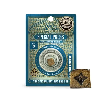 Sitka - 1g Special Press GMO Hash Sitka