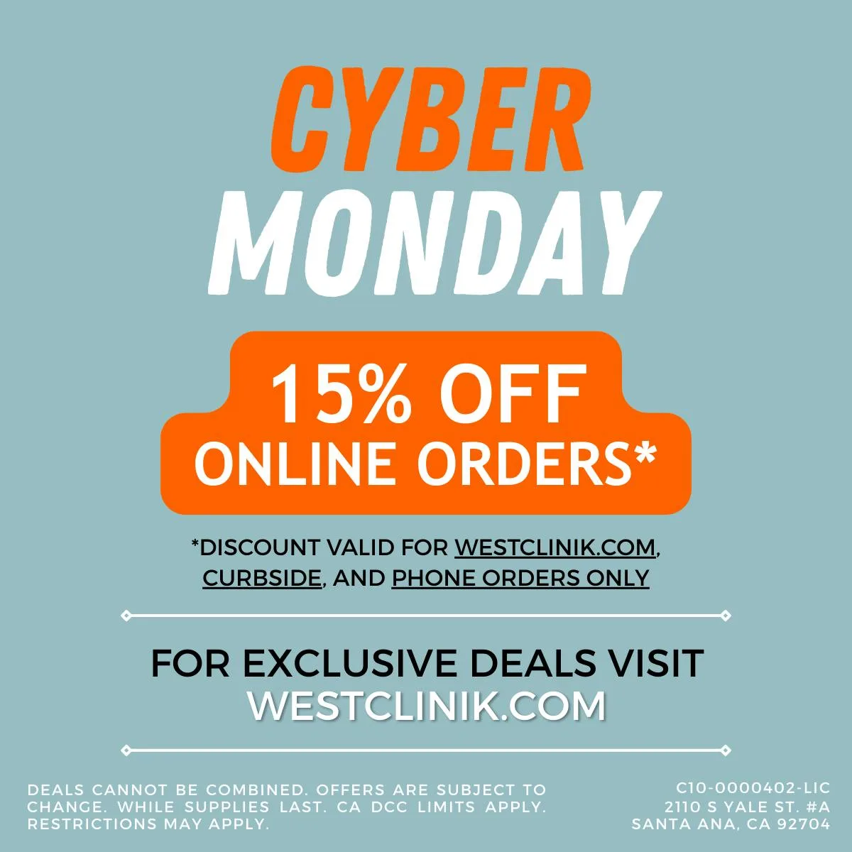 CYBER MONDAY