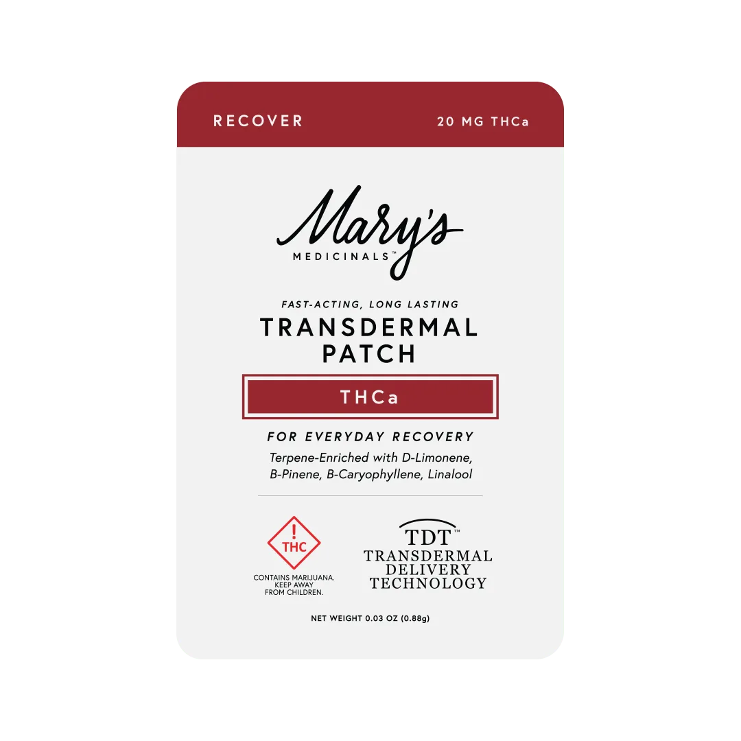 Recover (THCa) Transdermal Patch (CO)