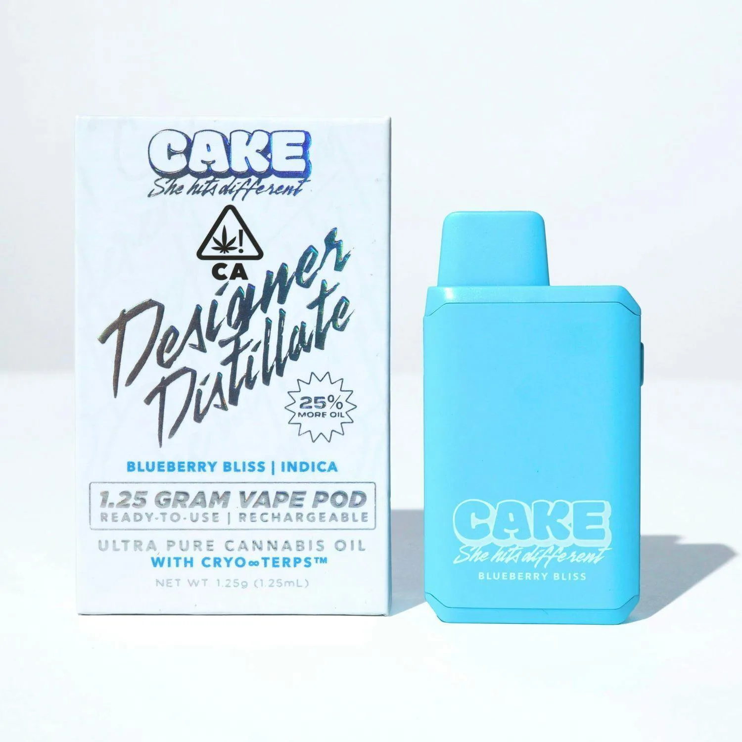 CAKE RNBW - 1.25g Distillate AIO - RNBW CAKE OG