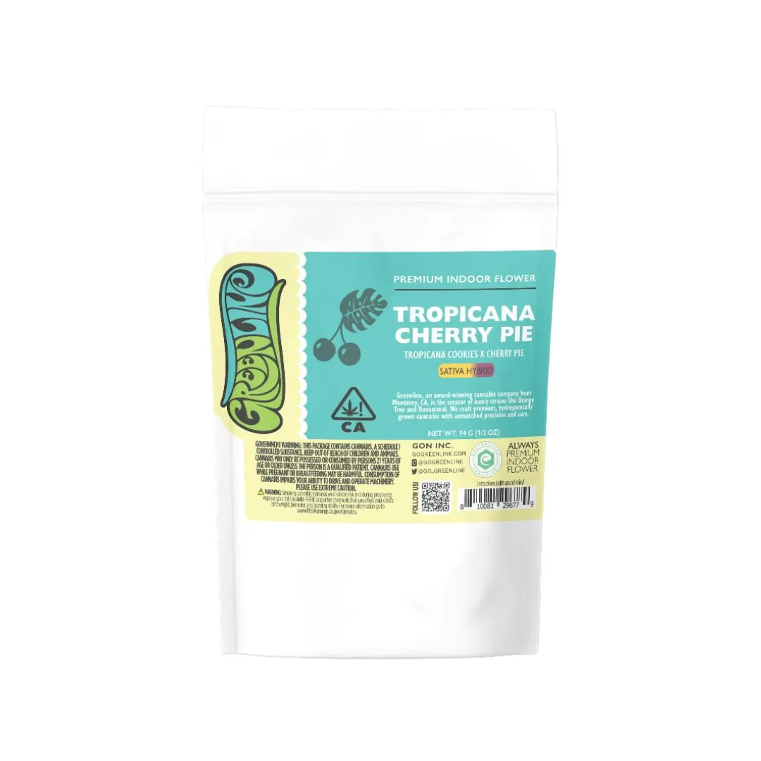 Tropicana Cherry Pie - 1/2 oz - Indoor - Sativa - 14g