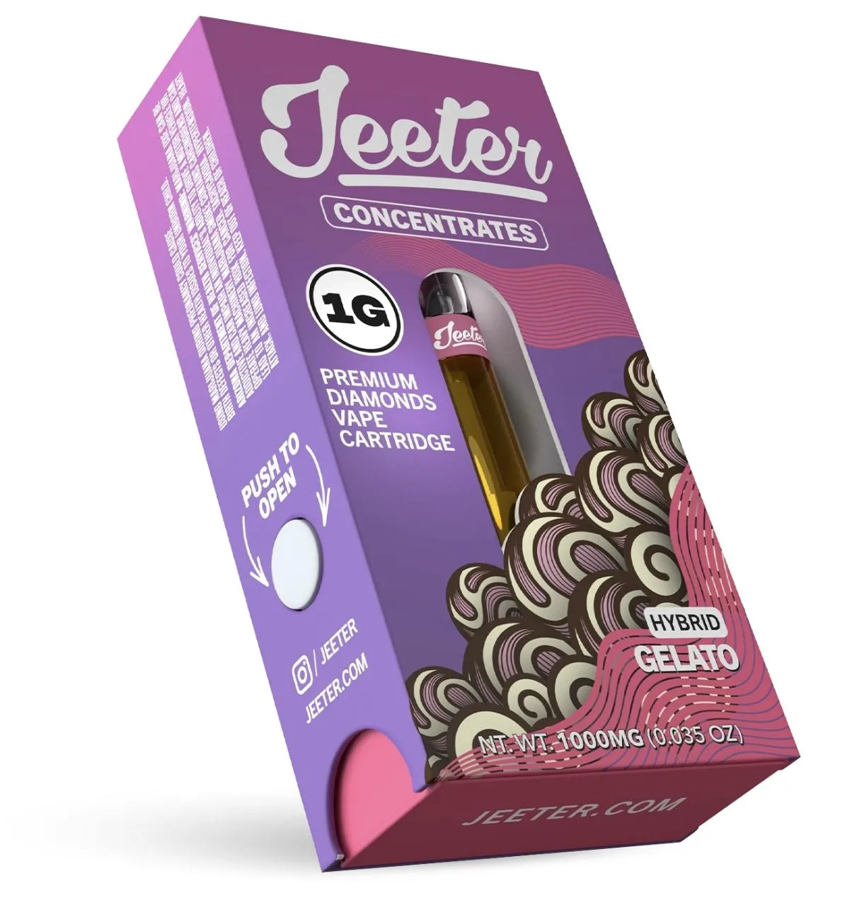 Jeeter | Gelato | Premium Diamonds Cartridge | 1g