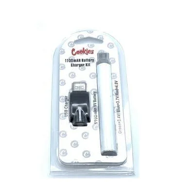 Cookies - 1100 mAh 510 Thread Battery - White