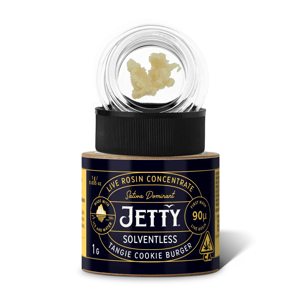 Tangie Cookie Burger Live Rosin Concentrate 1g