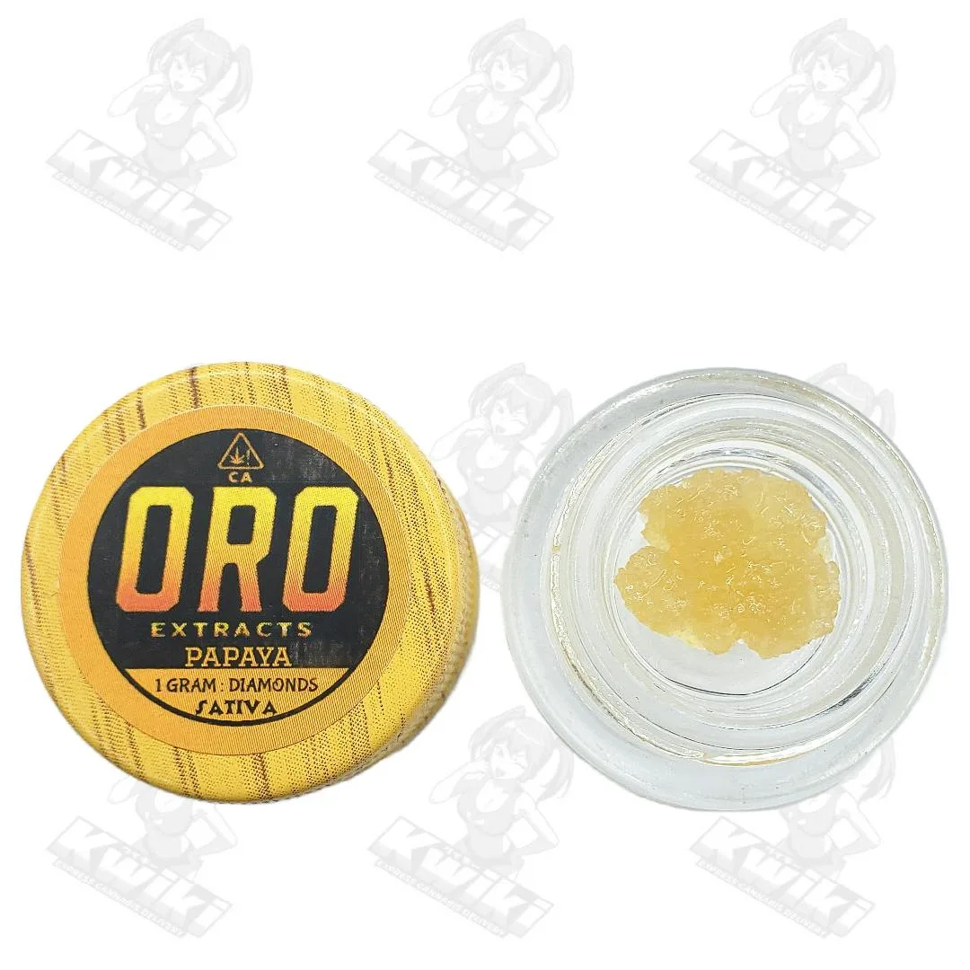 LIVE RESIN DIAMONDS - PAPAYA