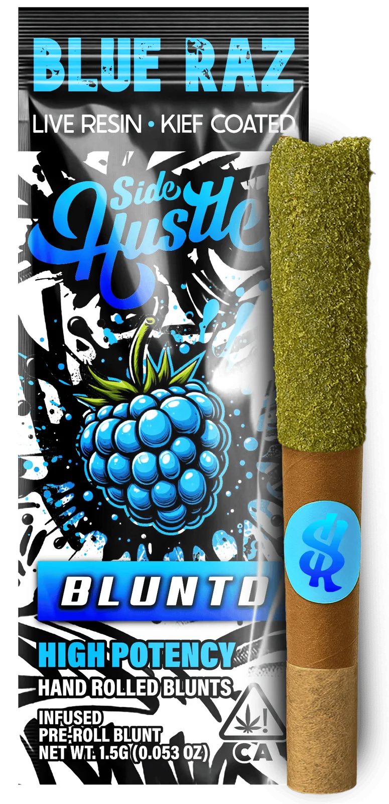 Blue Raspberry Hand Rolled Blunt