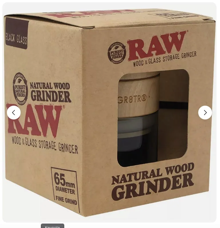 Natural Wood Grinder 65mm