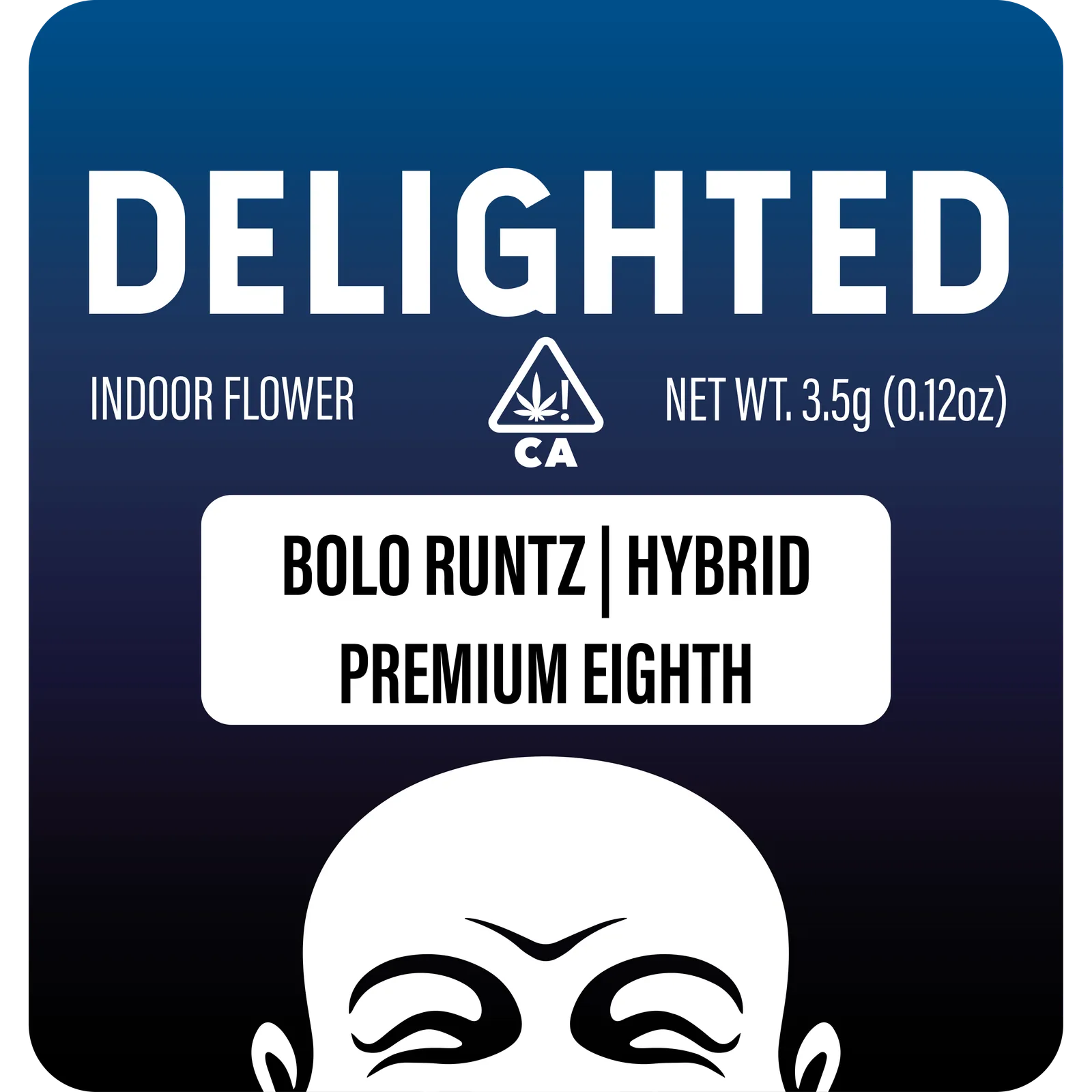 Delighted - Bolo Runtz Premium Indoor Flower 3.5g - 3.5 g