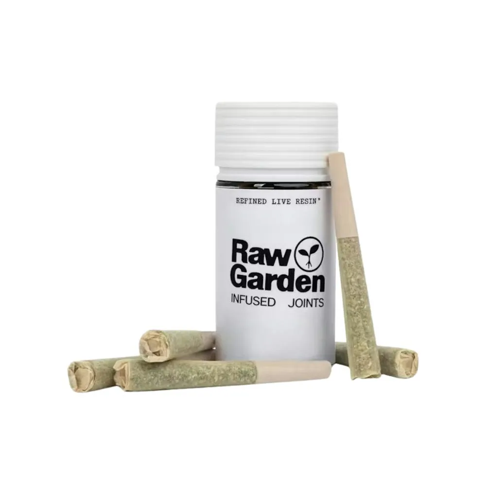 RAINBOW ROLL RLR INFUSED (5PK) - RAW GARDEN