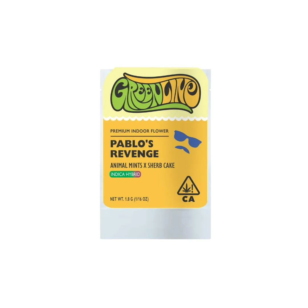 Pablo’s Revenge - 1/16 oz - Indoor - Indica Hybrid - 1.8g