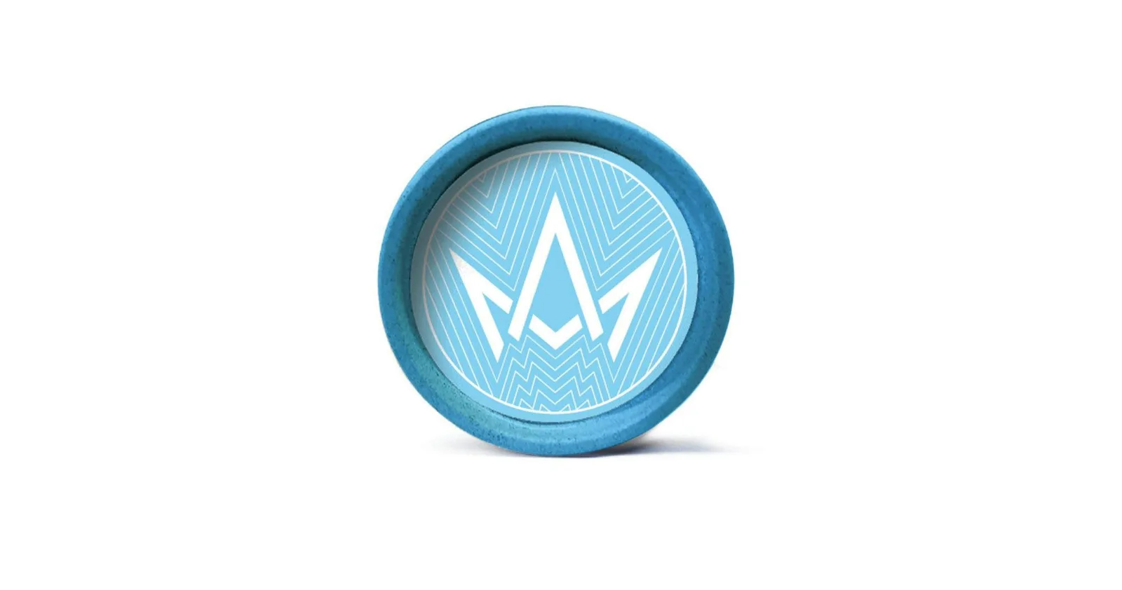 March and Ash - 2 piece Small Hemp Grinder - Light Blue