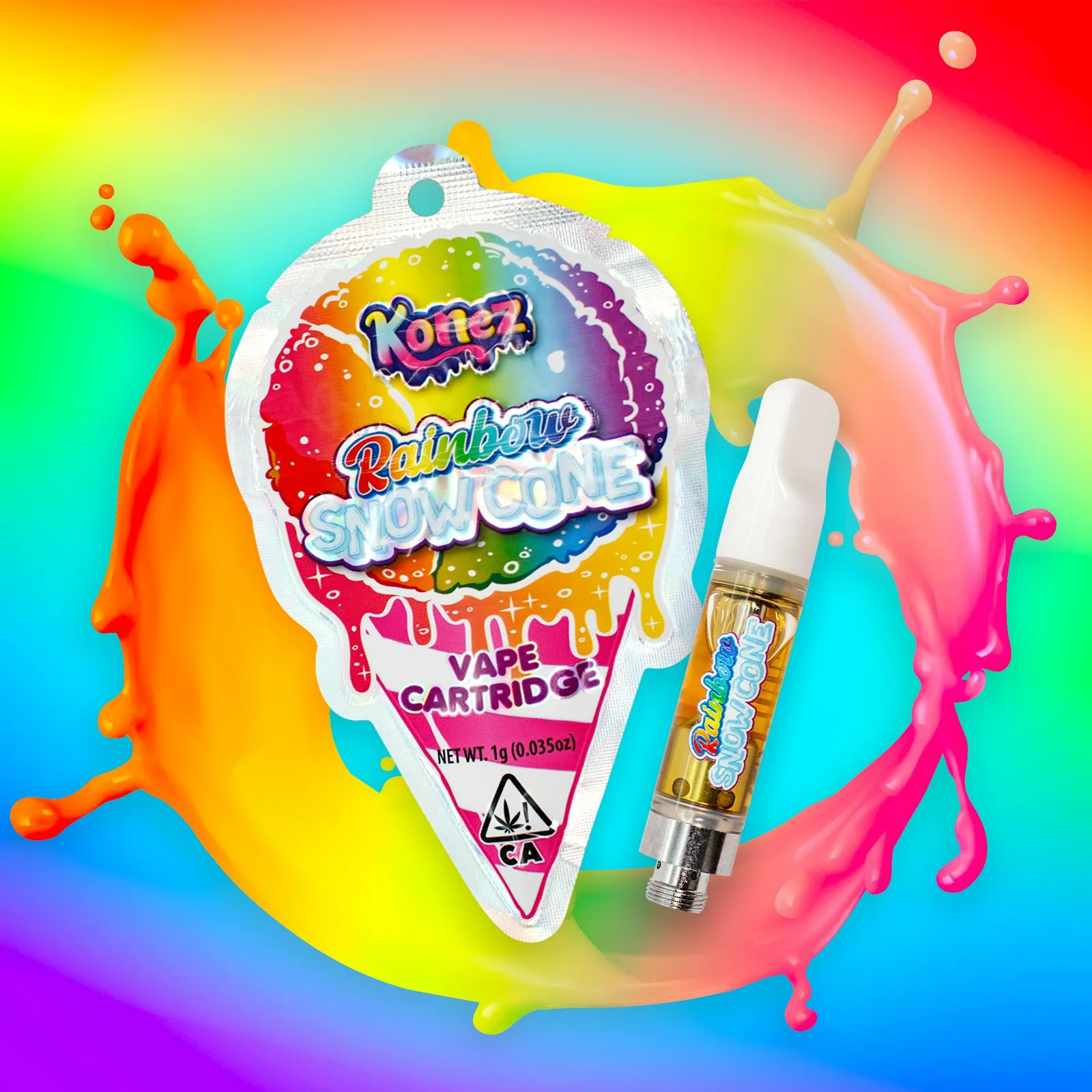 Rainbow Snow Cone - Cartridge 1g