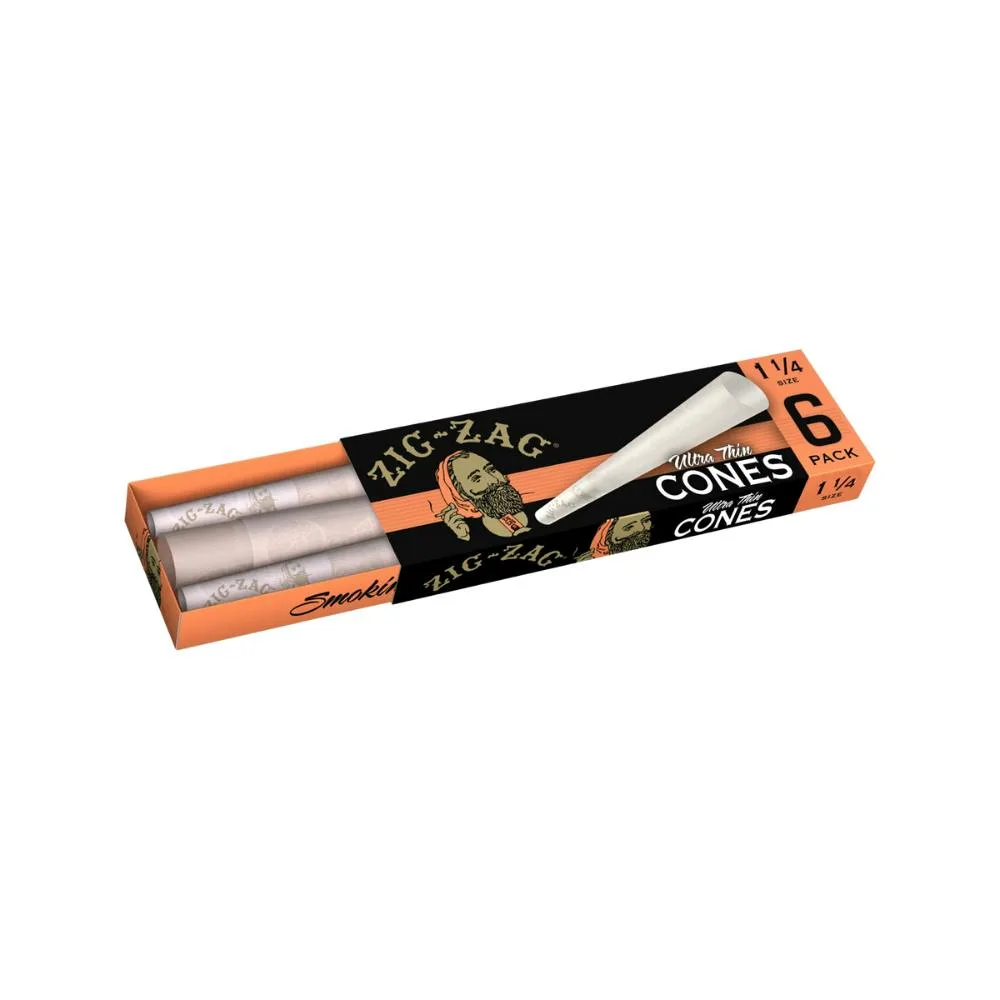 Ultra Thin 1¼ 6-Pack Cones