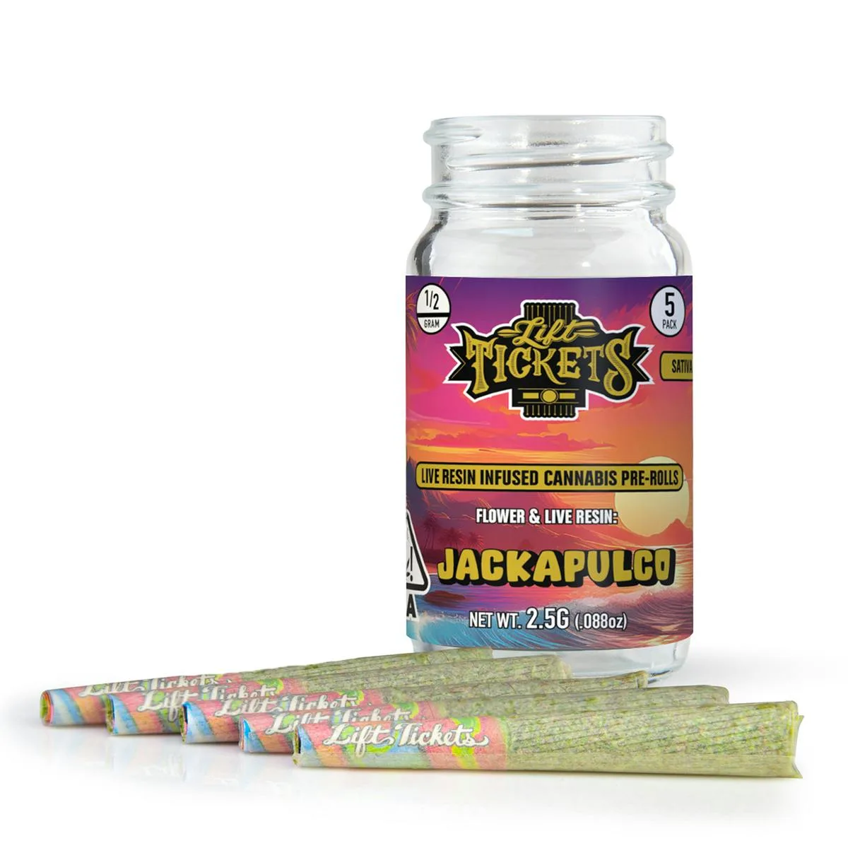 Jackapulco - Infused Pre-Roll 5-Pack