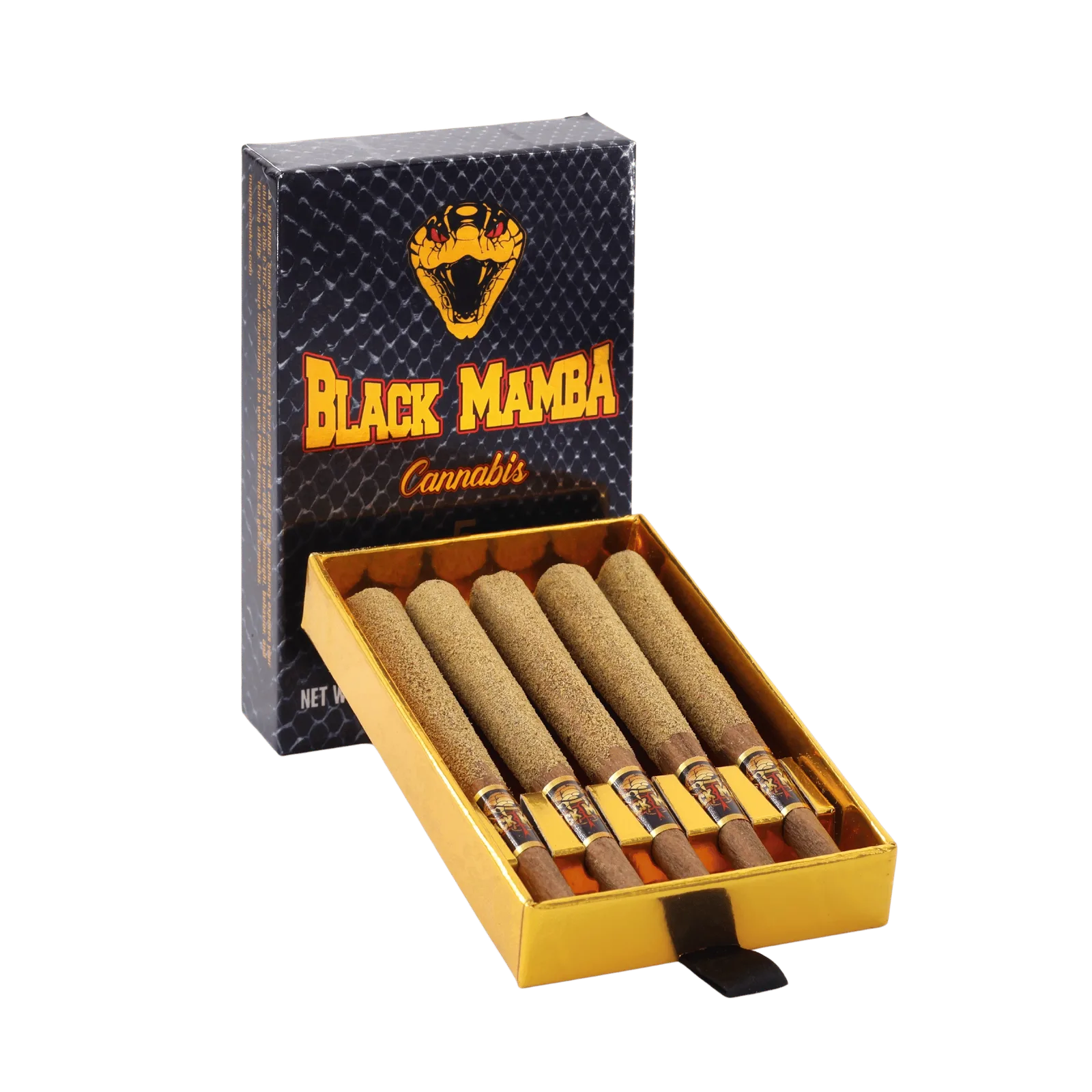 Black Mamba Box - Watermelon Mimosa - 6g - 5-Pack Infused Blunt