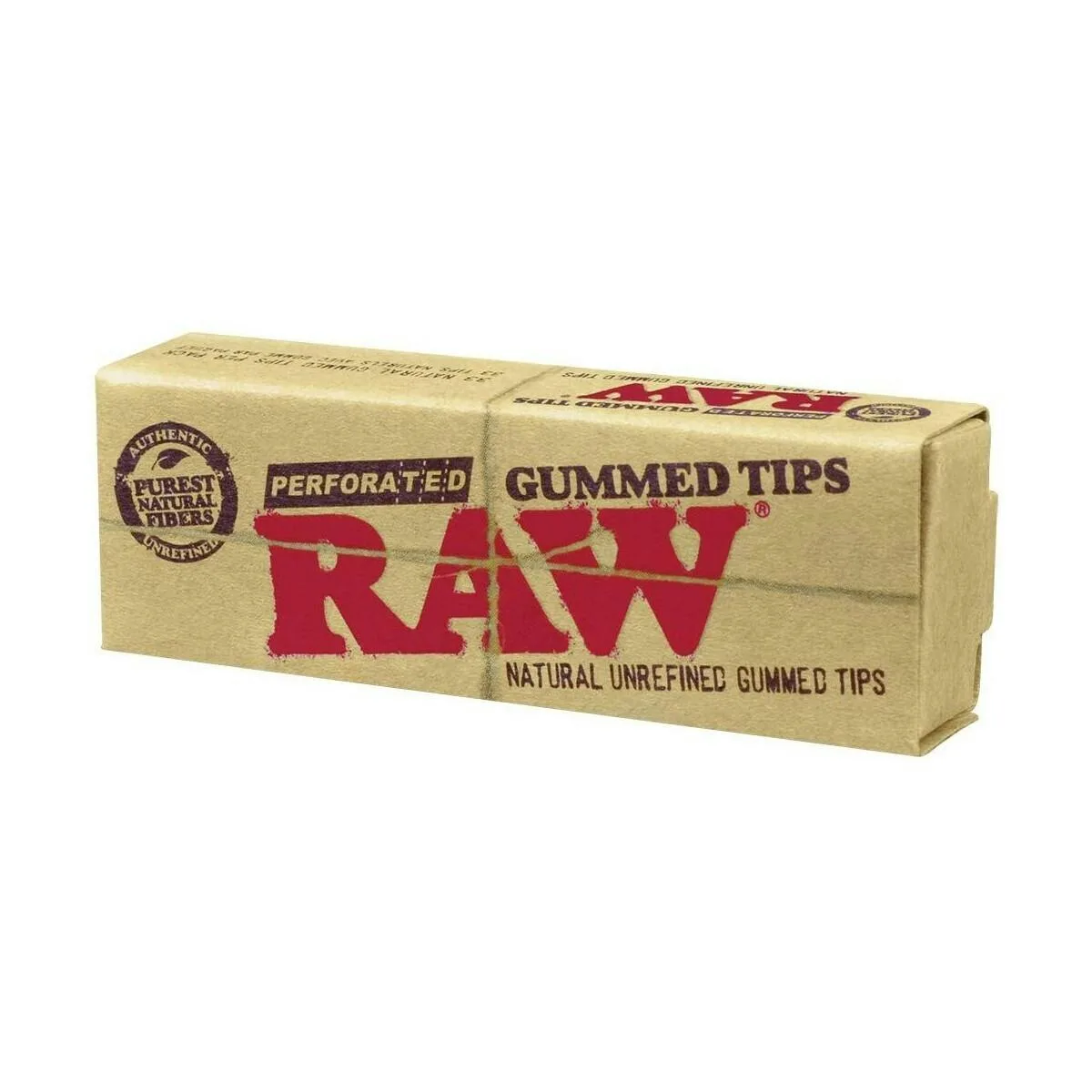 Raw Gummed Tips - Perforated - One Size