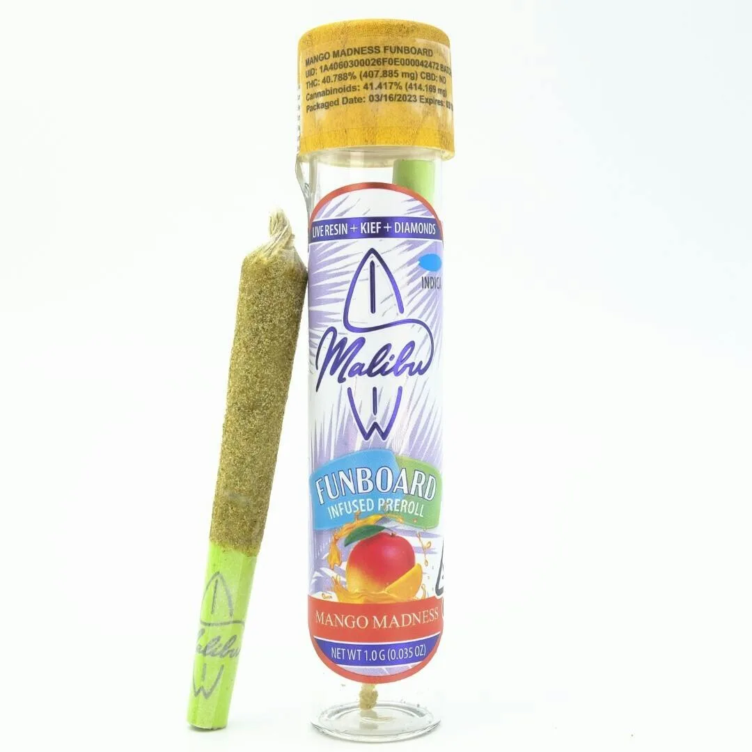 Funboard | Mango Madness | Triple Infused Preroll 1g