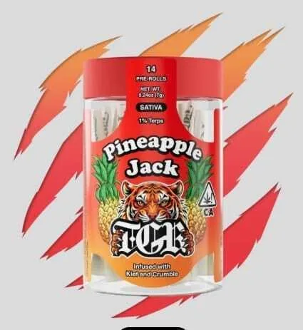 TGR - Pineapple Jack (S) 14pk Infused - Pineapple Jack (S)