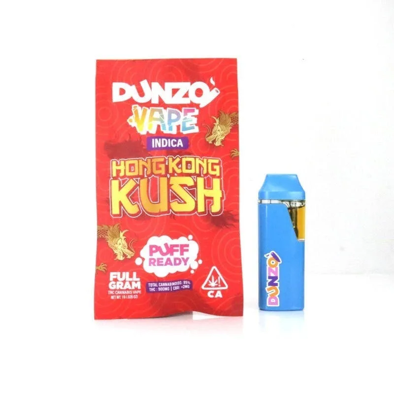 Dunzo | Hong Kong Kush | Disposable | 1g