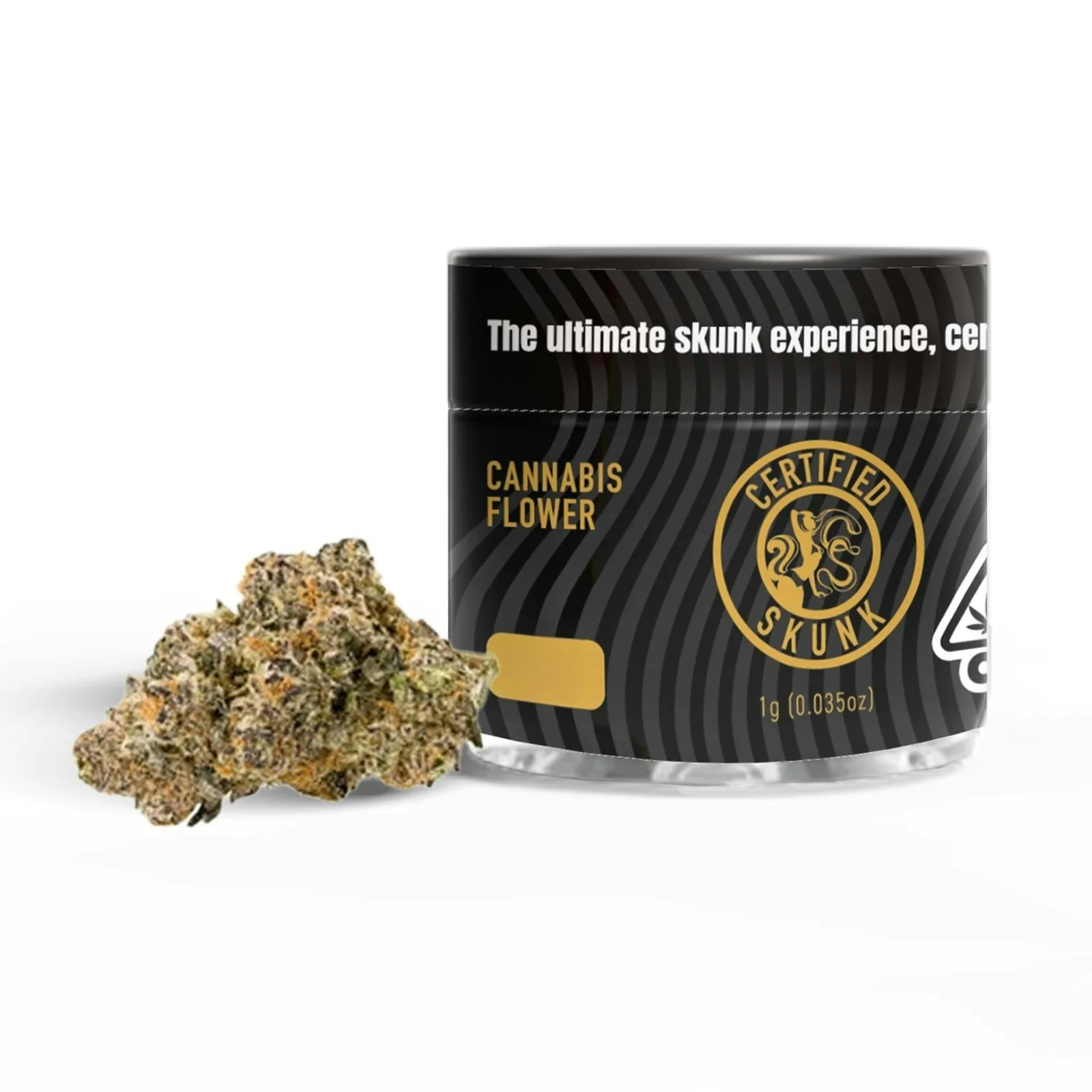 Certified Skunk Premium Indoor Flower Green Ribbon 1g