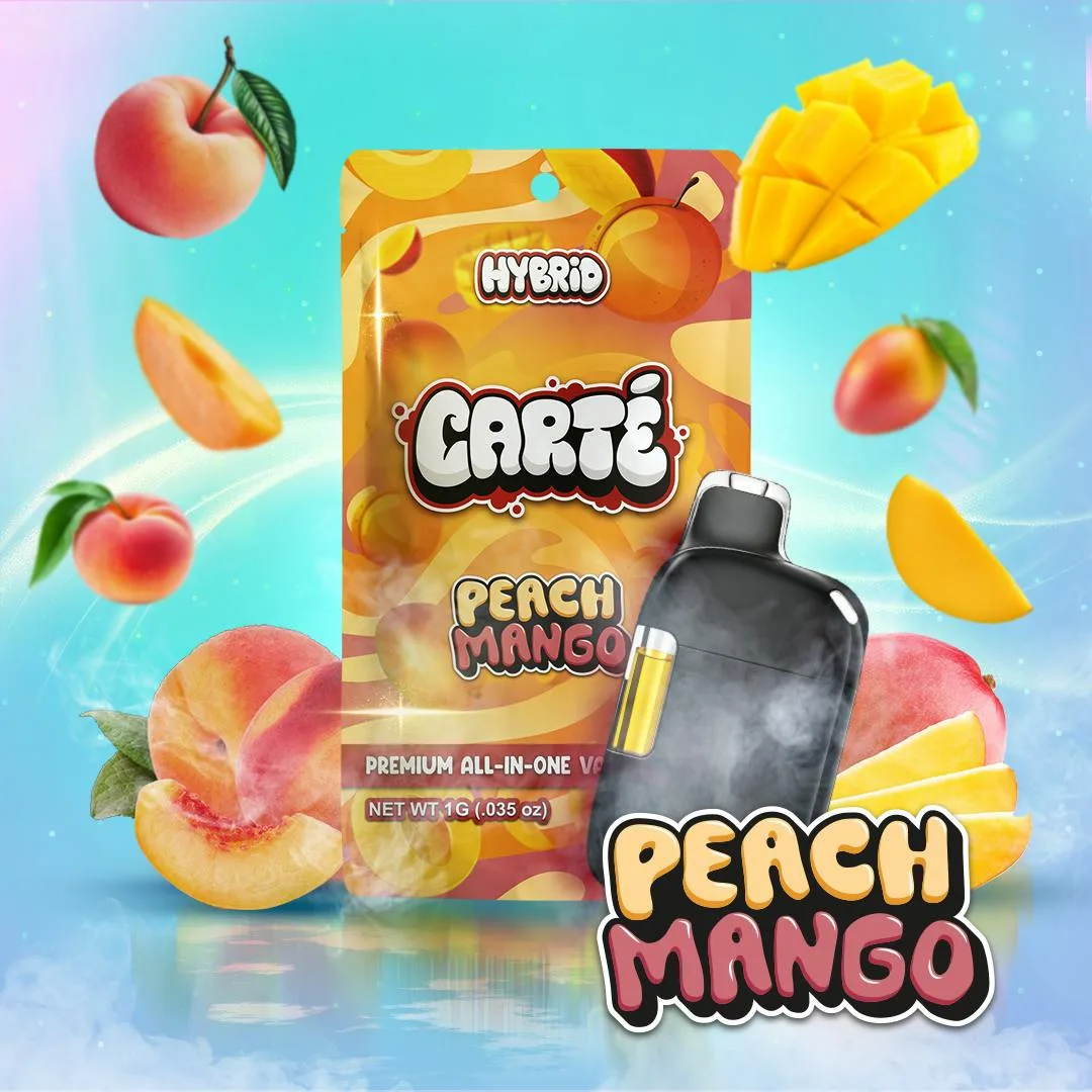 CARTÉ - Peach Mango AIO Vape - 1 g