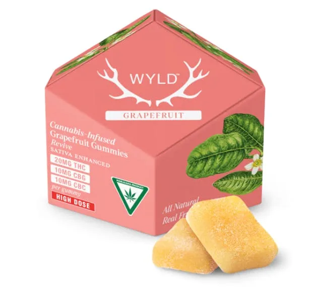 Grapefruit 2:1:1 THC:CBG:CBC + Sativa Enhanced Gummies | 200mg
