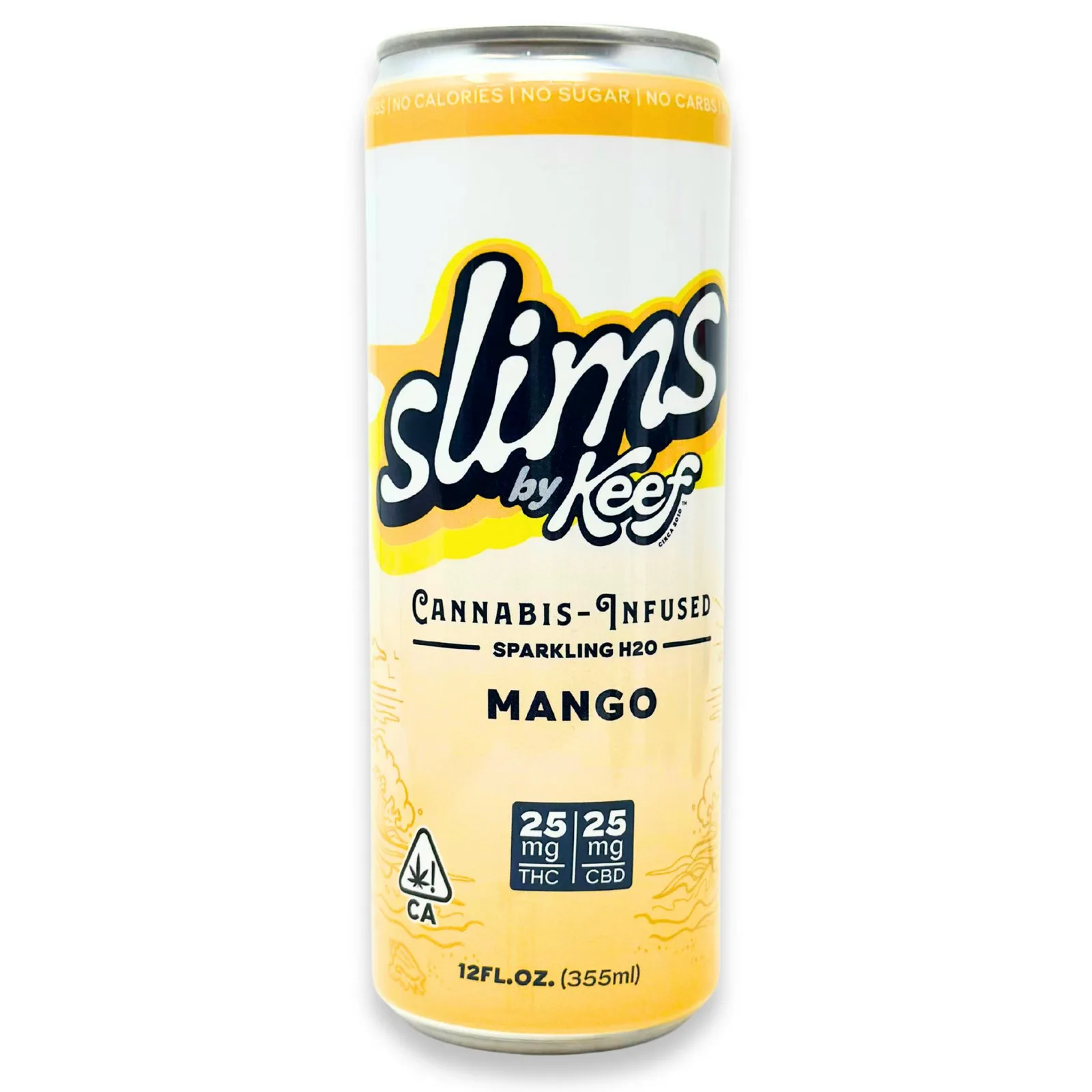 Keef - Slims - Mango 1:1 - 12oz - 25mgTHC/25mgCBD